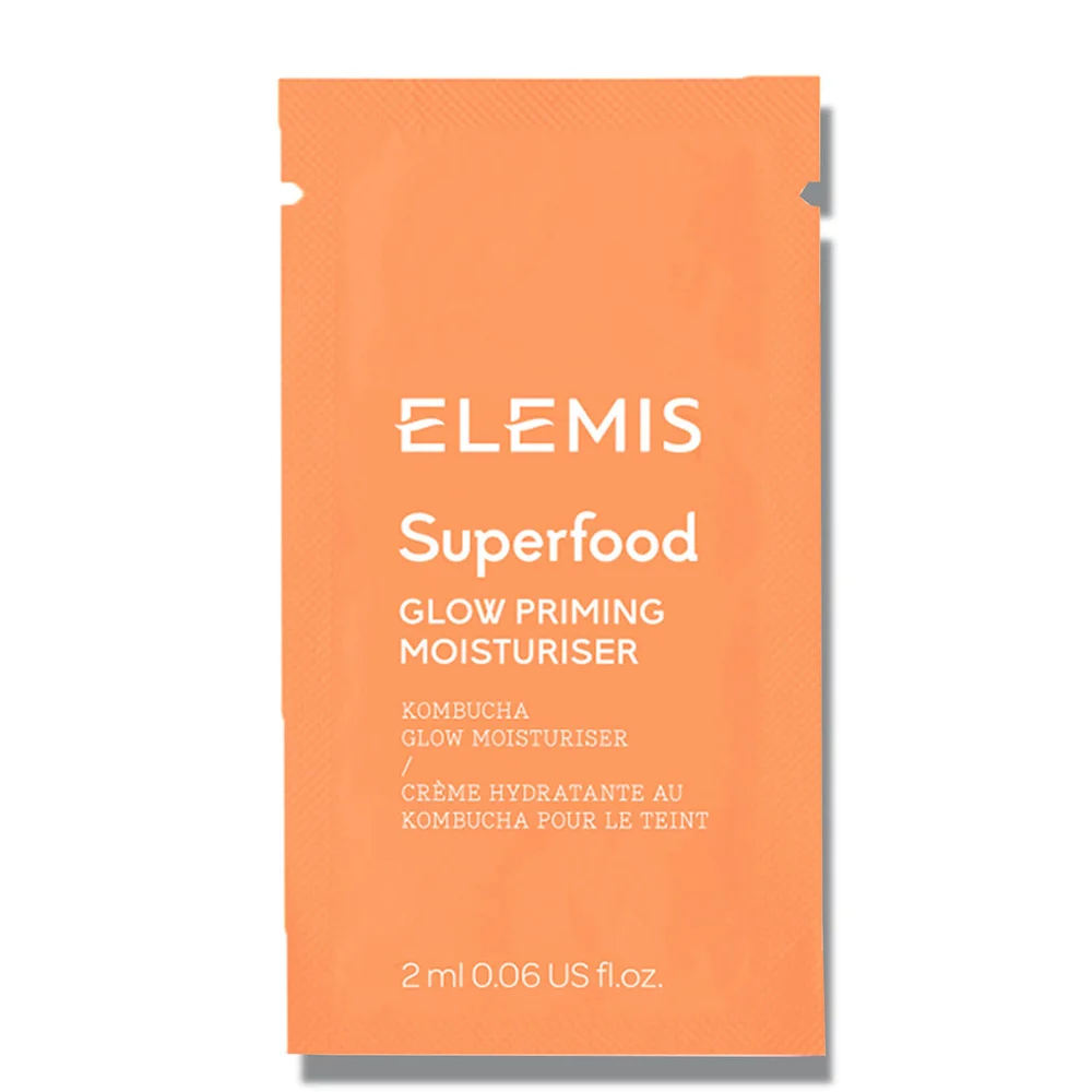 Elemis Superfood Glow Priming Moisturiser 2ml Sachet Image 1