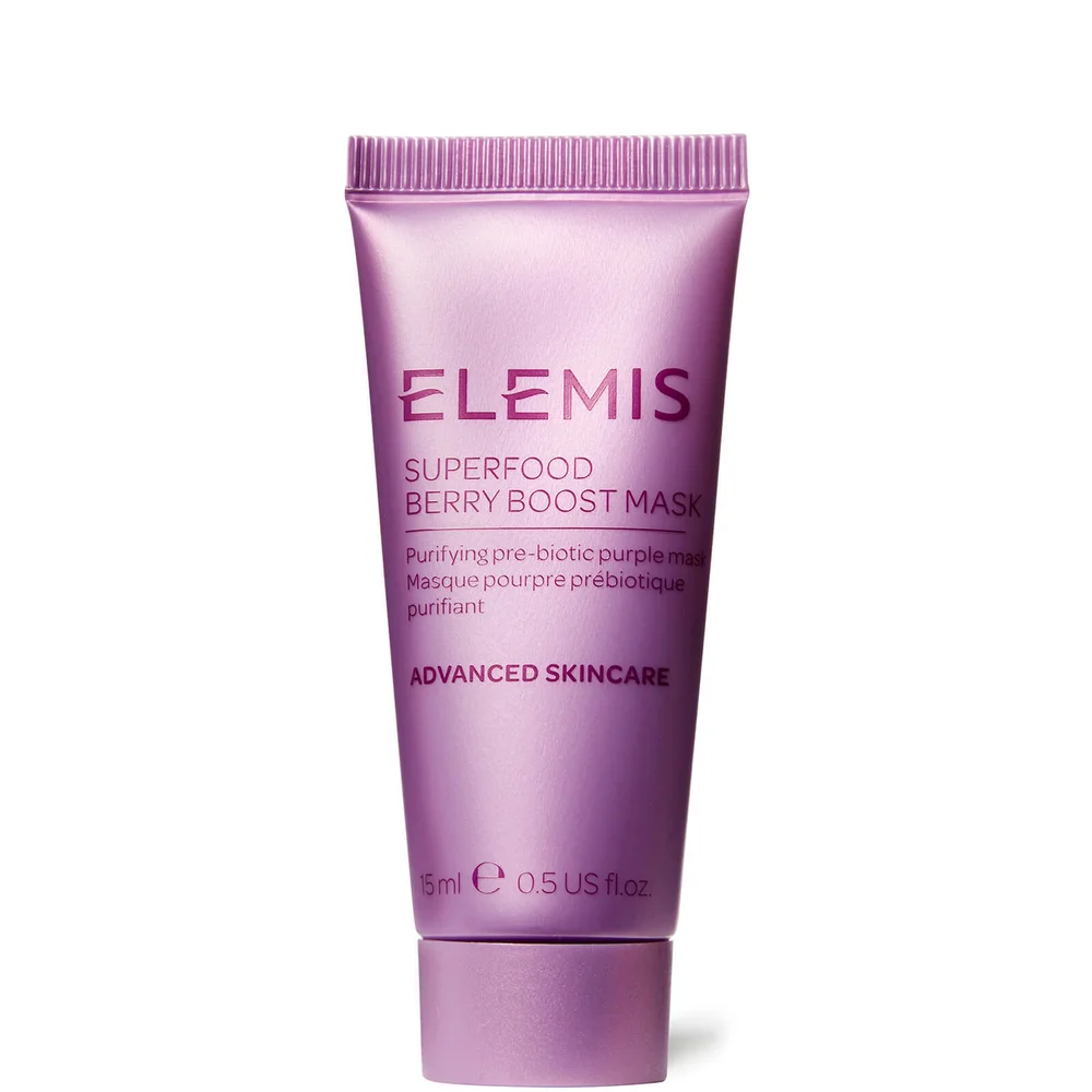 Elemis Superfood Berry Boost Mask 15ml (Packaging) Image 1