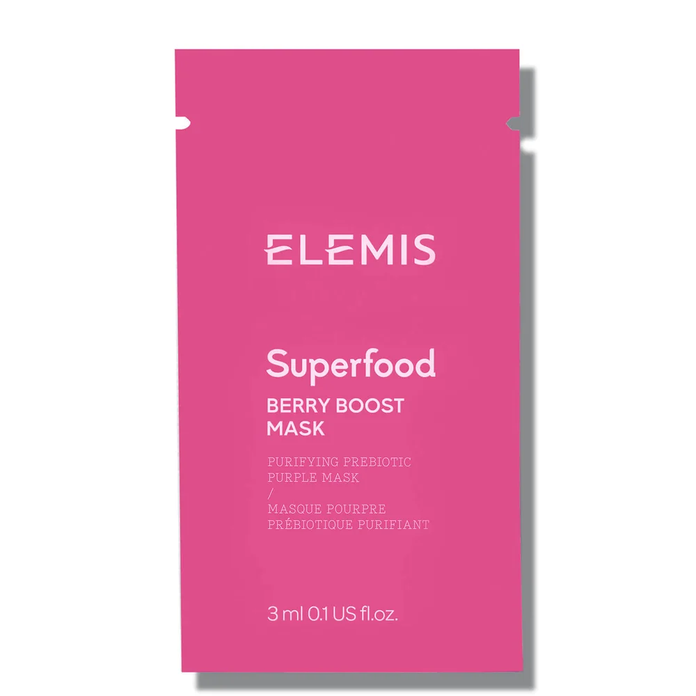 Elemis Superfood Berry Boost Mask 3ml Sachet Image 1
