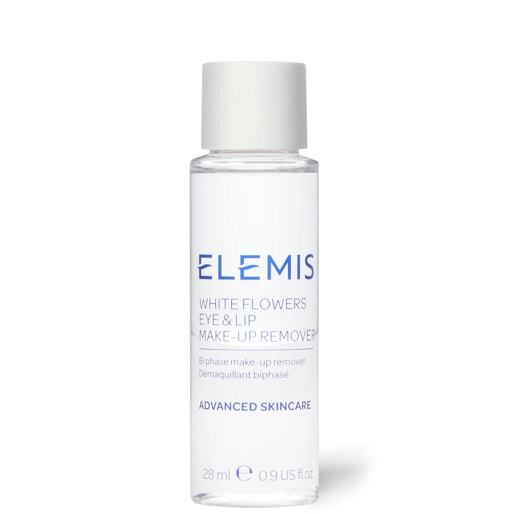 Elemis White Flowers Eye & Lip Make-Up Remover 28ml Image 1