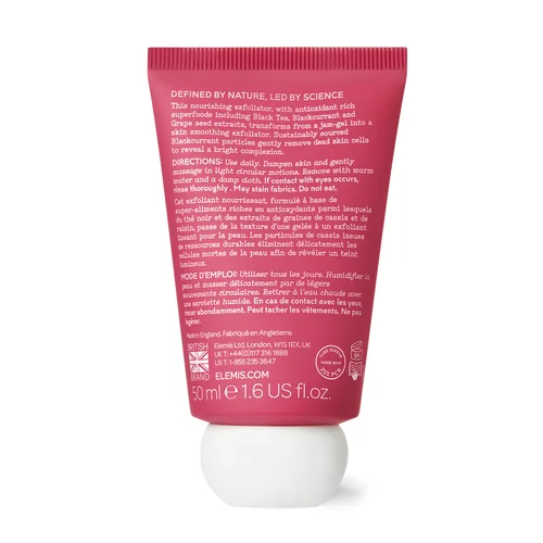 Elemis Superfood Blackcurrant Jelly Exfoliator 50ml (Packaging) Image 4