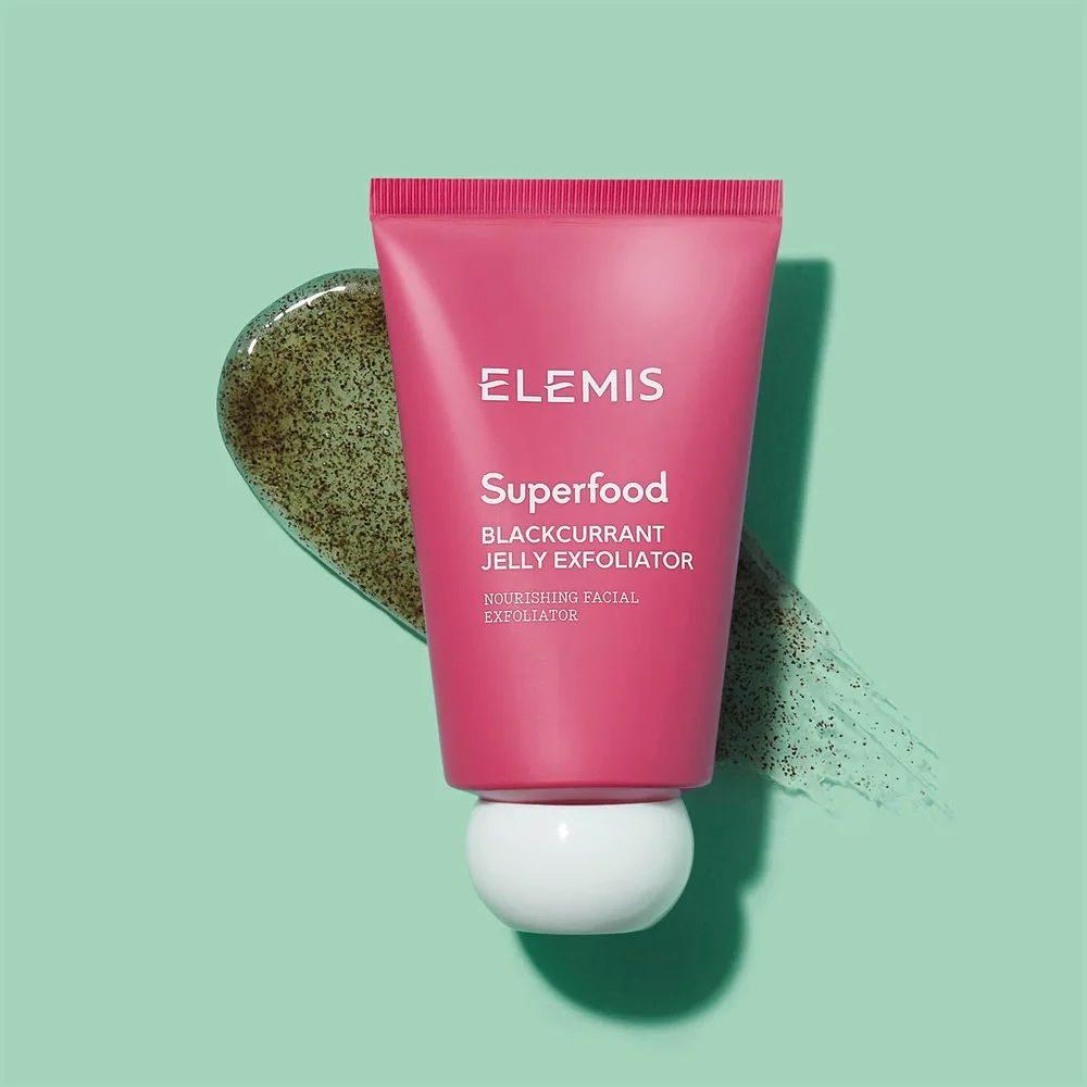 Elemis Superfood Blackcurrant Jelly Exfoliator 50ml (Packaging) Image 1